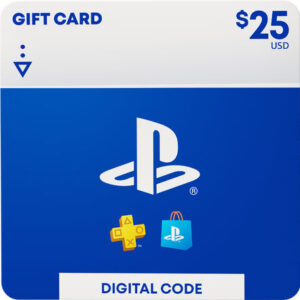 $25 PlayStation Store Digital Gift Card