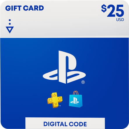$25 PlayStation Store Digital Gift Card